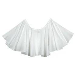 Comair Frisierumhang Crash weiss 85x85 cm