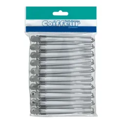 Comair Chromclips silber 12,5cm 10 Stück