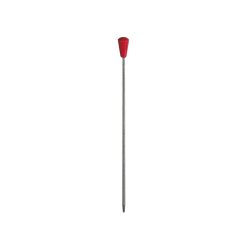 Comair Metallstecker mit Plastikkopf 85 mm rot 50 Stk.