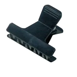 Comair Abteilklammern schwarz 12 Stk.27 mm