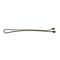 Comair Klassik Haarklemmen braun ca. 5 cm 24 Stück