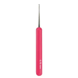 Comair Str&auml;hnennadel mit Halter 0,75 mm pink