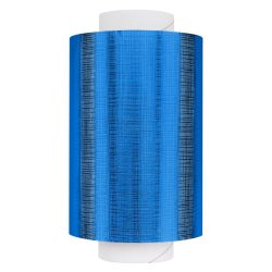 Fripac Alu-Haarfolie Super-Plus 15 my Geprägt, 100 m x 12 cm Blau