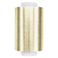 Fripac Alu-Haarfolie Super-Plus 15 my Geprägt, 100 m x 12 cm Gold