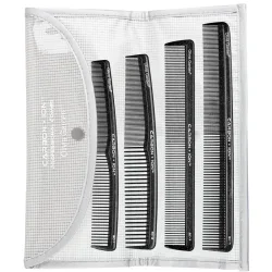 Olivia Garden Carbon + Ion SC-Kämme 4er Set