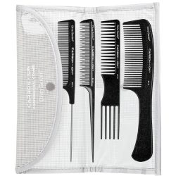 Olivia Garden Carbon + Ion ST-Kämme 4er Set