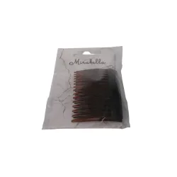 A&A Haarkamm gross schwarz und havanna 2er