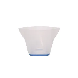 Comair Messbecher 450ml transp. blau Fuß rubberrzed