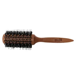 Keller Profi-Styler 38/74mm Buche mit Frisierstiften, Wildschweinborsten