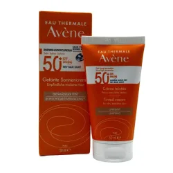 Avene - Getönte Sonnencreme SPF 50+, Sonnenschutz, 50 ml