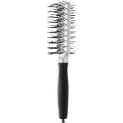 Olivia Garden Essential Style Double Tunnel Nylonborsten Silber