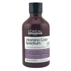 L'Oréal Professionnel - Vitamino Color Spectrum Purple Dyes Neutralizing Shampoo - Blond Hair, 300 ml