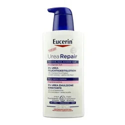 Eucerin - 5% Urea Feuchtigkeitslotion mit beruhigendem Duft, Urea Repair, 400 ml