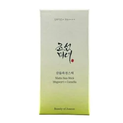 Beauty of Joseon - Mugwort + Camelia Matte Sun Stick SPF 50+, 18 g