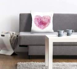 queence Dekokissen »Flower Heart«, (1 St.), mit einem Blumenherz