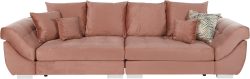 INOSIGN Big-Sofa »Rom« Steppung im Sitzbereich, Federkern-Polsterung