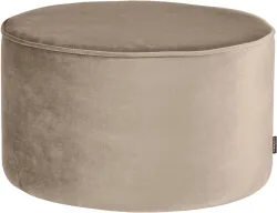 mutoni, mutoni - Hocker Sara niedrig Velvet khaki, One Size