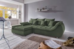 INOSIGN Ecksofa »Imola«, wahlweise mit Bettfunktion