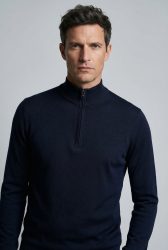 OLYMP Troyer mit Stehkragen, regular fit