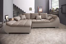 my home Ecksofa »Liliana«, wahlweise mit Bettfunktion