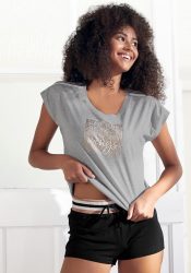 Vivance Dreams Shorty, mit Folien-Print