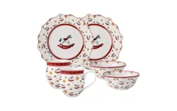 Villeroy & Boch - Frühstücks-Set für 2 Schaukelpferd, 6tlg Toy's Delight, One Size, Multicolor