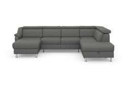 sit&more Wohnlandschaft »Freetown«, inklusive Kopfteilverstellung und komfortablem Federkern, wahlweise mit Bettfunktion und Stauraum