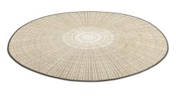 wash+dry by Kleen-Tex Teppich »Cascara beige«, rund, 7 mm Höhe