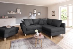 Home affaire Ecksofa »Rice«, incl. Hocker, mit Federkern