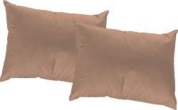 Adam Elements - ADAM - Kissenbezug Uni Collection 60 cm x 40 cm, Braun