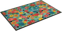wash+dry by Kleen-Tex Fussmatte »Flower Power«, rechteckig, 7 mm Höhe