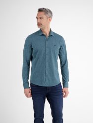 LERROS Langarmhemd »LERROS Jersey Herrenhemd«