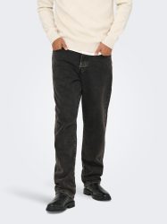 ONLY & SONS Regular-fit-Jeans »ONSEDGE STRAIGHT BOX TAI DNM MU OTL«