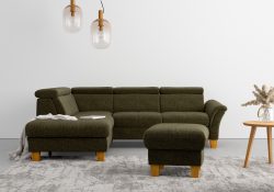 Home affaire Ecksofa »Lindgren«, wahlweise mit TV-Funktion, Stauraum und Kopfteilverstellung