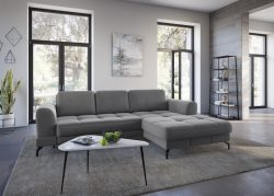sit&more Ecksofa »Bendigo V«, inklusive Sitztiefenverstellung, Bodenfreiheit 12 cm, wahlweise in 2 unterschiedlichen Fussfarben