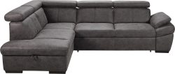 exxpo - sofa fashion Ecksofa, inklusive Kopfteil- und Armteilverstellung, wahlweise mit Bettfunktion und Bettkasten