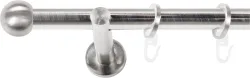 SN DECO GROUP Gardinenstange Ø 19 mm 1 läufig-läufig Fixmass;kürzbar