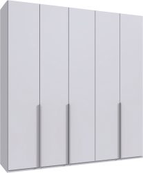 Wimex Kleiderschrank »Mugano,in 8 Breiten,3 Höhen,2 Tiefen, viele Farben, Made in Germany«, (in Basic oder Premium Ausstattung mit 2 weiteren Einlegeböden), mit langen oder kurzen Griffen aus Metall, mit oder ohne Spiegel