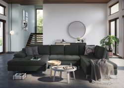 sit&more Wohnlandschaft, mit Mega-Recamiere, wahlweise mit Bettfunktion und Bettkasten