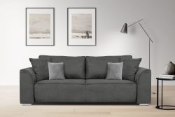 INOSIGN 3-Sitzer »Beatrice«, wahlweise auch mit Bettfunktion und Bettkasten (Tiefe 110cm ist MIT Bettfunktion)