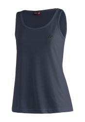 Maier Sports Damen Petra Top (Größe XS, Blau)