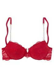 LASCANA Push-up-BH mit femininen Perlendetails, sexy Dessous