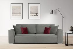 INOSIGN 3-Sitzer »Beatrice«, wahlweise auch mit Bettfunktion und Bettkasten (Tiefe 110cm ist MIT Bettfunktion)
