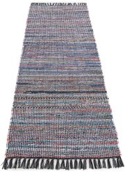 carpetfine Läufer »Kelim Chindi«, rechteckig, 6 mm Höhe, Flachgewebe Wendeteppich mit Fransen, Wohnzimmer