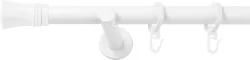 SN DECO GROUP Gardinenstange Ø 19 mm 1 läufig-läufig Fixmass;kürzbar