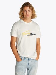 Tommy Jeans Kurzarmshirt »TJM REG SIGNTR DNA TEE EXT«, Mit Rundhalsausschnitt
