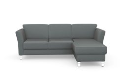sit&more Ecksofa »Visby V«, wahlweise mit Bettfunktion und Bettkasten, frei im Raum stellbar, mit Federkern, auch erhältlich in dem besonders leicht mit Wasser zu reinigendem 