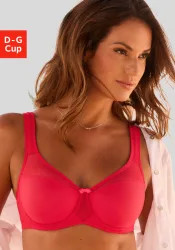 Nuance by Lascana Minimizer-BH mit Bügel & breiten, wattierten Trägern ? auch ideal für grosse Grössen