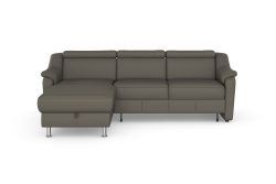 sit&more Ecksofa »Freetown«, inklusive Kopfteilverstellung und komfortablem Federkern, wahlweise mit Bettfunktion und Bettkasten
