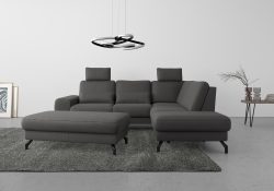 sit&more Ecksofa »Cinturo«, inklusive Sitztiefenverstellung und Federkern